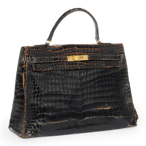 hermes kelly bag crocodile|hermes vintage crocodile kelly bag.